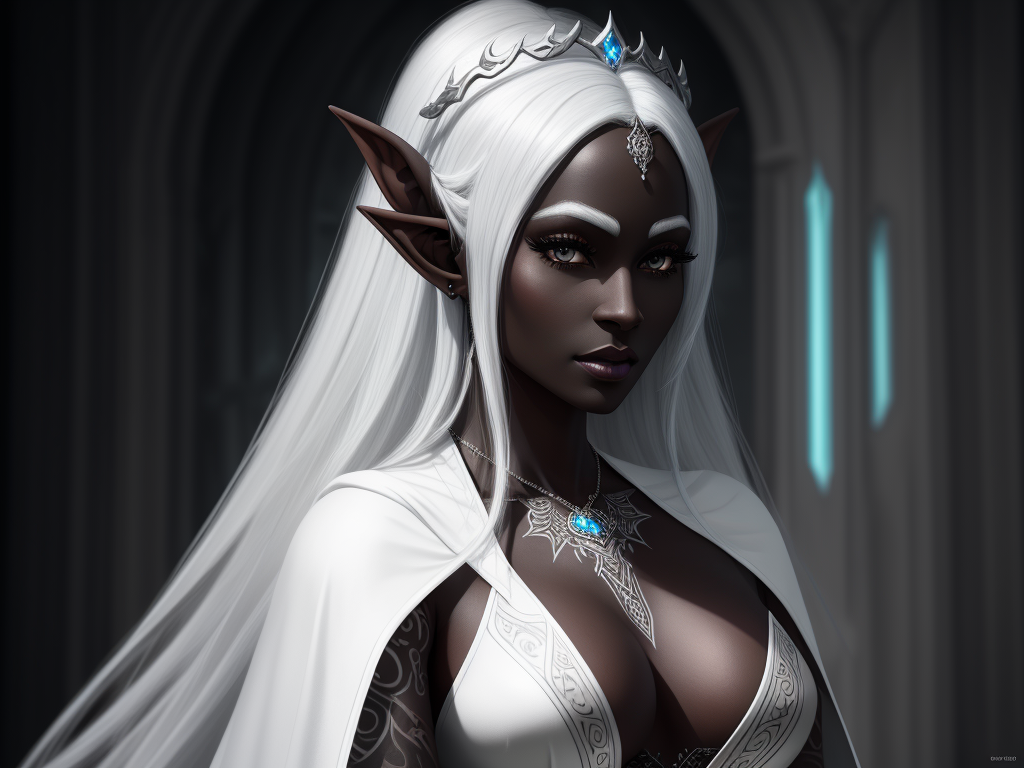 High Resolution Images Hyperrealistic Portrait Of Gorgeous Drow Elf With   High Resolution Images Hyperrealistic Portrait Of Gorgeous Drow Elf With Ghcsgh 