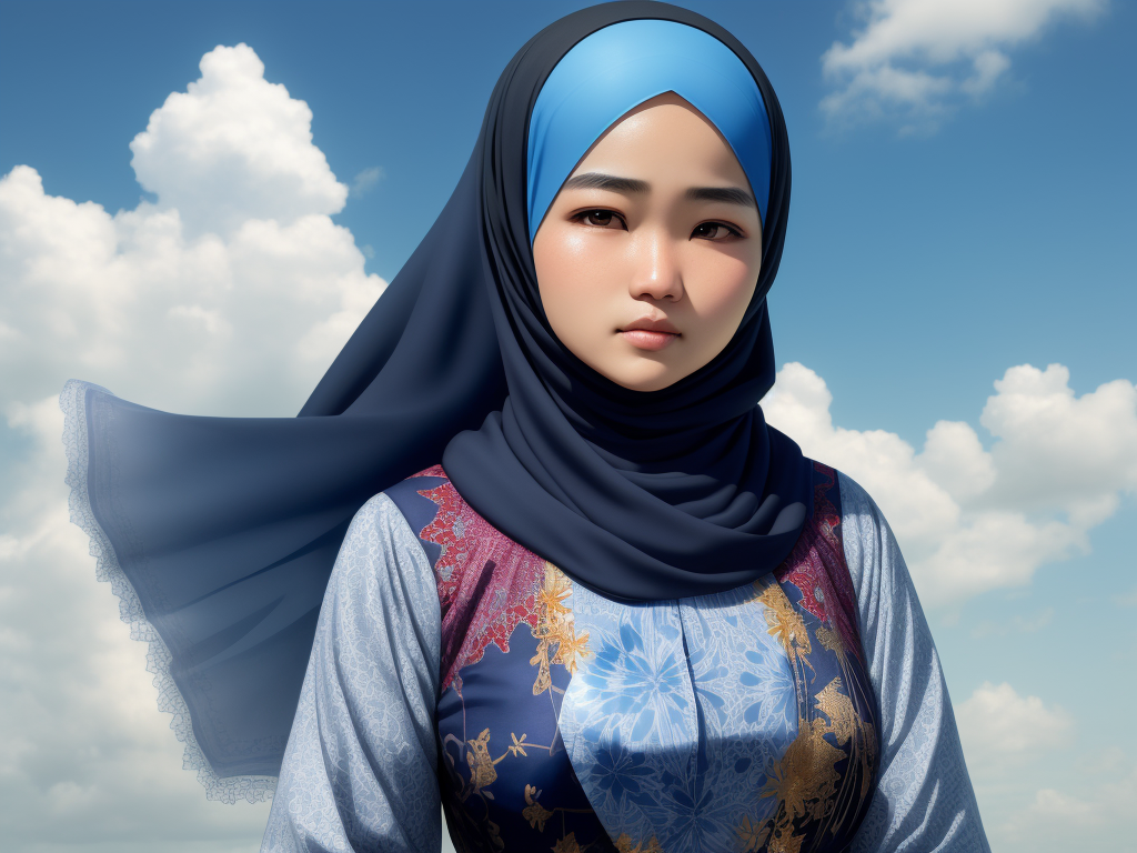 Generador De Arte Ai A Partir De Texto Hijab Ultra Realistic Image