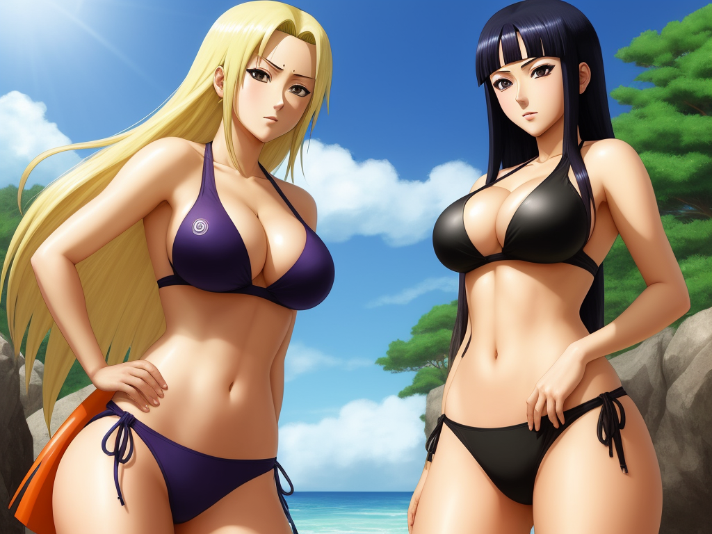 Transform Picture Hinata Hyuga Huge Boobs In Bikini With Tsunade