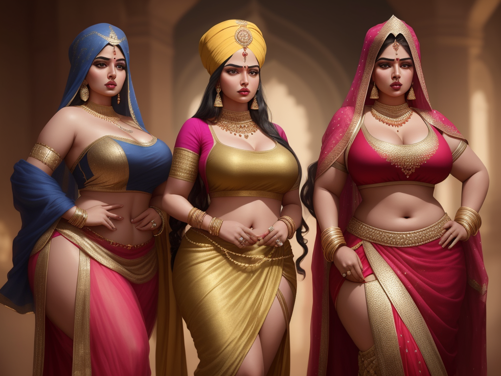 Ai Art Generator From Text Hot Busty Curvy Sikh Queens Very Royal | Hot Sex  Picture