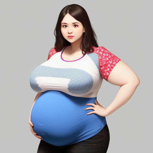 Image Ai Generator Beatiful Pregnancy Woman Who Has Huge Belly And 1973