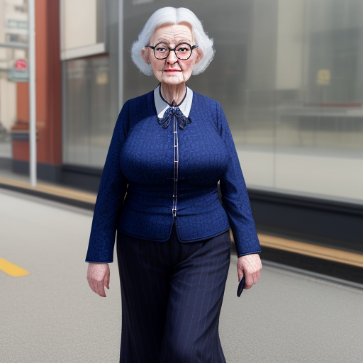 Image Generator Ai Granny Sbbw With Walking