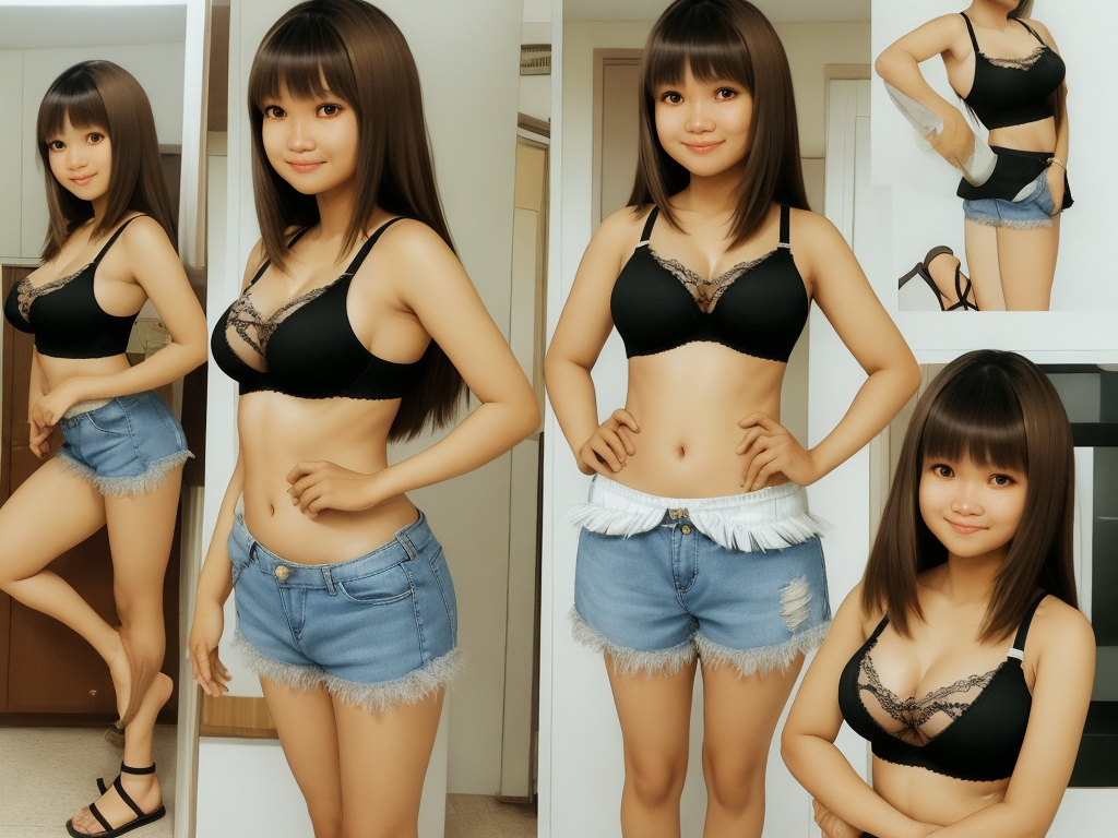image to ai A Filipino woman in 49 s with 35b bra size and