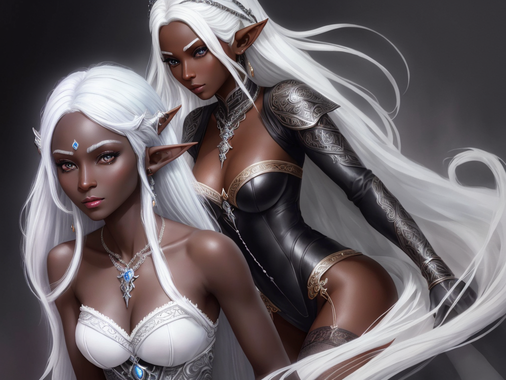 6. Drow with Blonde Hair and Pale Skin - wide 10