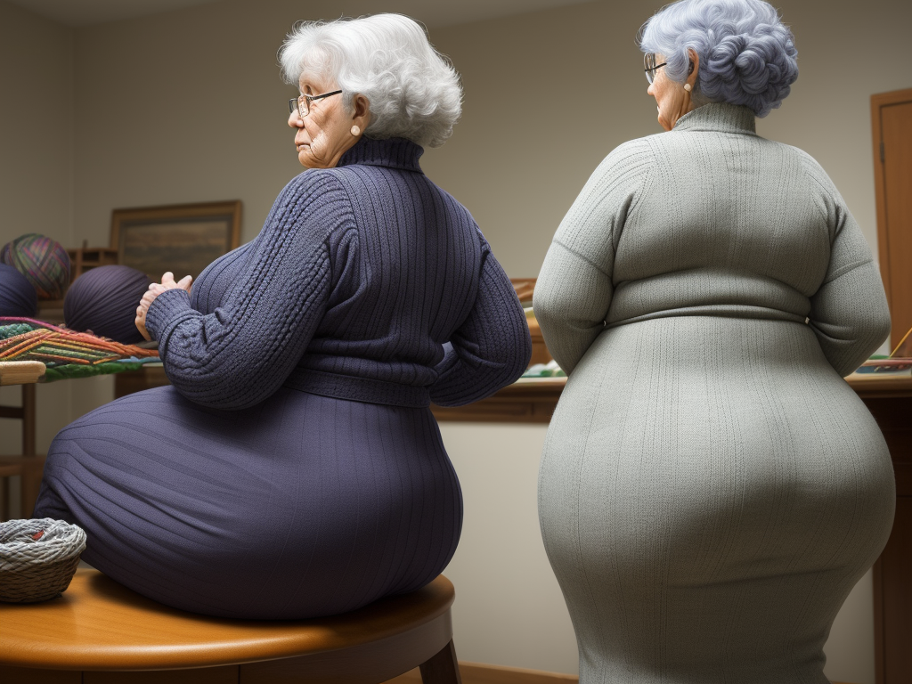 Image To Hd Grandma Wide Hips Big Hips Gles Knitting 