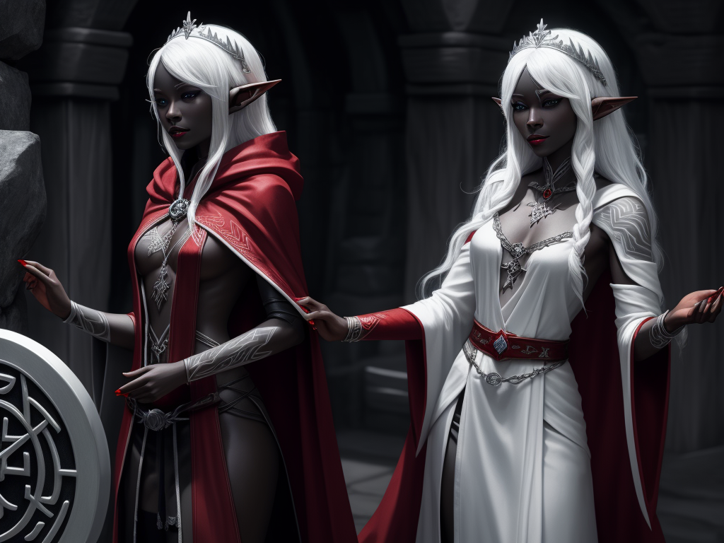 Image Upscaler 1 Solo Female Drow Elf Black Skin White Hair   Image Upscaler 1 Solo Female Drow Elf Black Skin White Hair Ghcgxq 