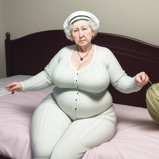 Image Upscaler White Granny Wide Hips Big Hips Big Thighs