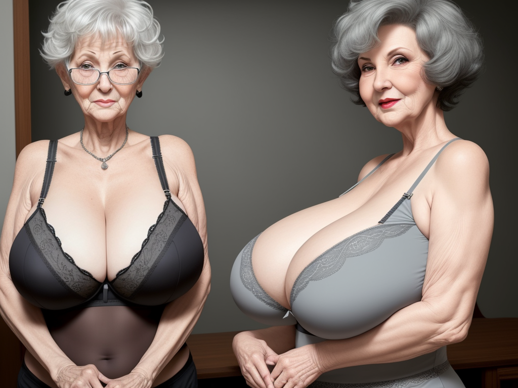 Imagine Resize Sexd Granny Showing Her Huge Huge Huge Bra Full