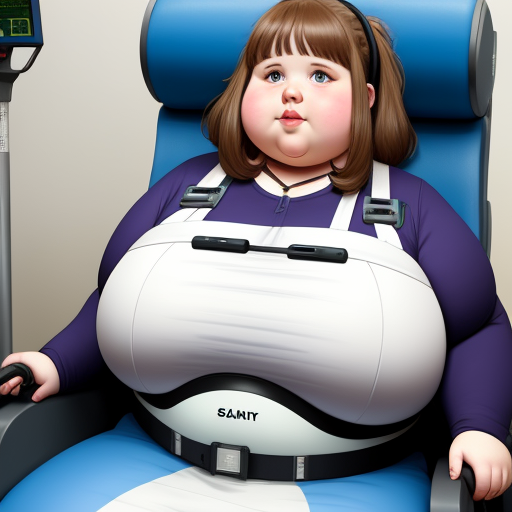 Ai Makes Images Immense Obese Fat Ssbbw Strapped Into A Feeding