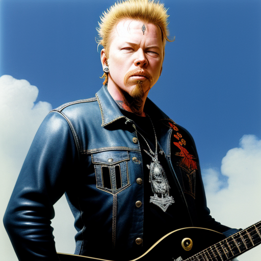 Ai image upscaler james hetfield