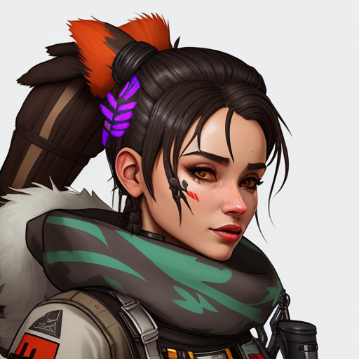 Generador de arte AI a partir de texto loba from apex legends | Img ...