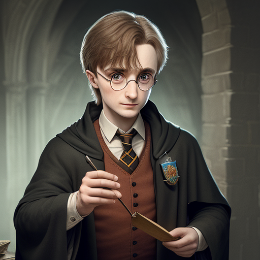 Pro image: Maciej Dziergwa as Harry Potter