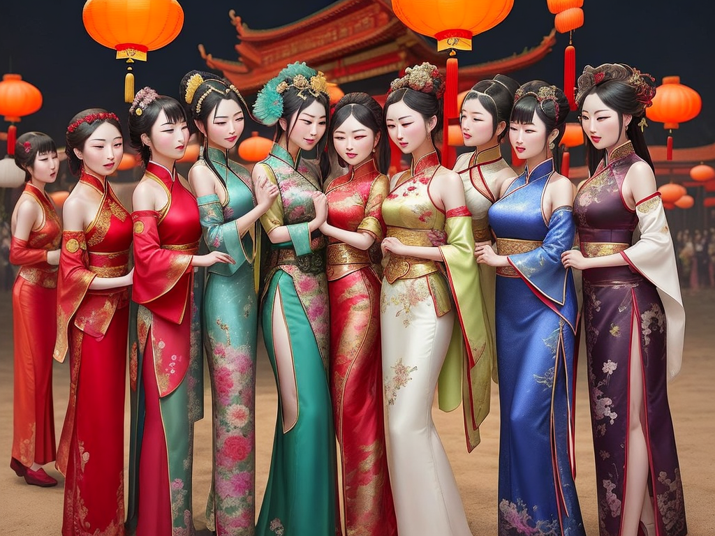 Photo converter Many Ancient Chinese teen princess lesbians big