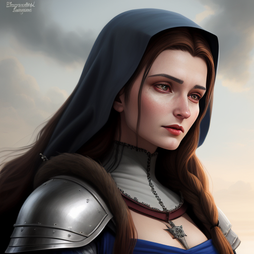 image enhancer: medieval busty girl bra