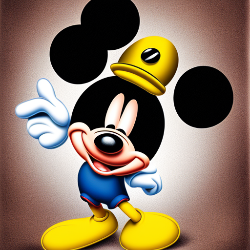 Ai Art Generator From Text Mickey Mouse Img 