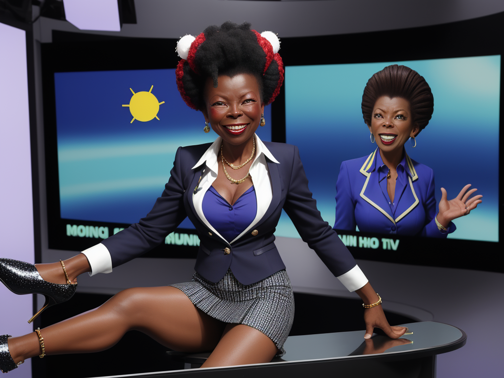 Picture Size Conversion Floella Benjamin In A TV Studio Smile Happy   Picture Size Conversion Floella Benjamin In A Tv Studio Smile Happy Gghqhu 