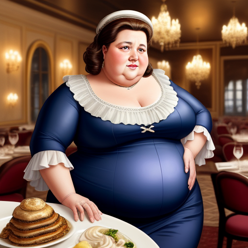 high quality images: pretty french aunt has a big fat belly and takes