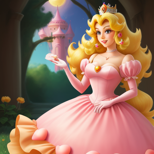 Generator Seni AI Dari Teks Princess Peach Naked Img Converter Com