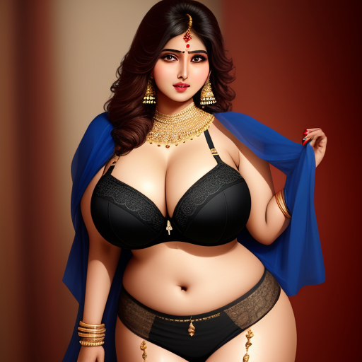 Generador de arte AI a partir de texto Sexy big boobs Indian bhabhi nude non-wired bra | Img-converter.com