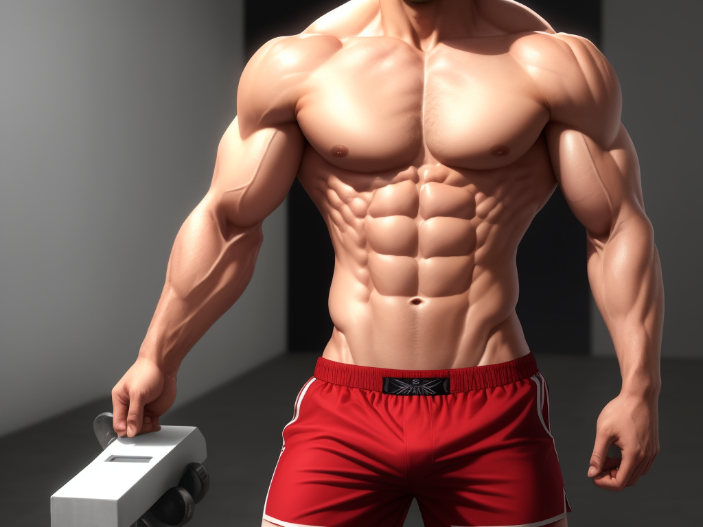 upscaler men's abs muscles in boxers